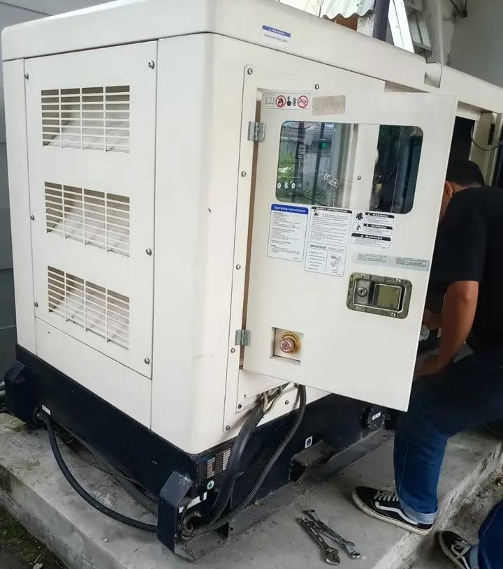 Periodical maintenance genset - CV Bharata Nigar Persada